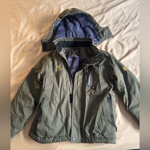 Kids' Olive Performance Jacket